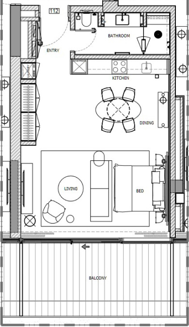 Studio Floor Plan