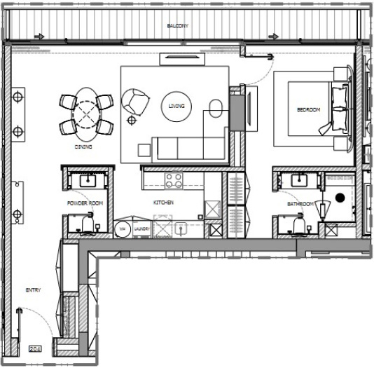 Studio Floor Plan